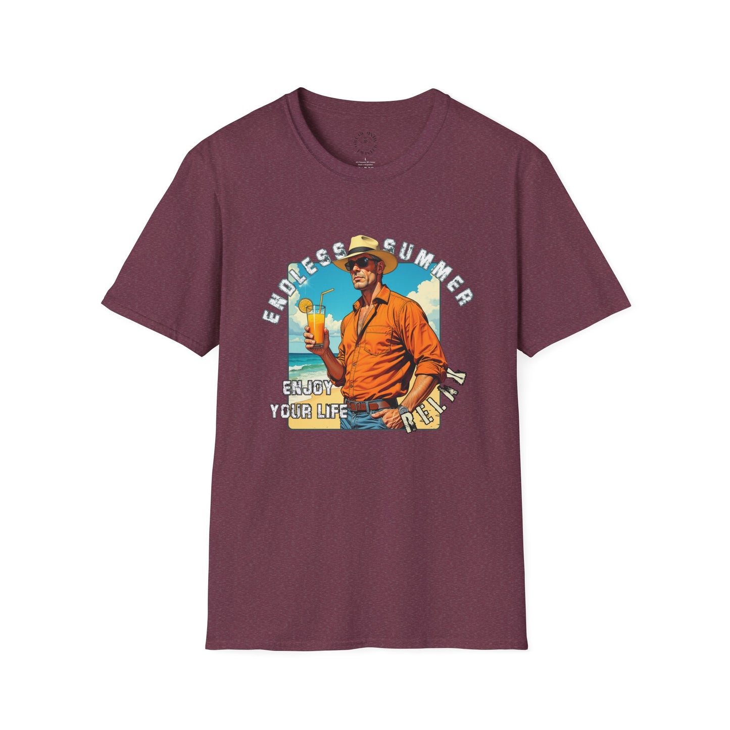 Endless Summer Unisex Softstyle T-Shirt – Enjoy Your Life Graphic Tee