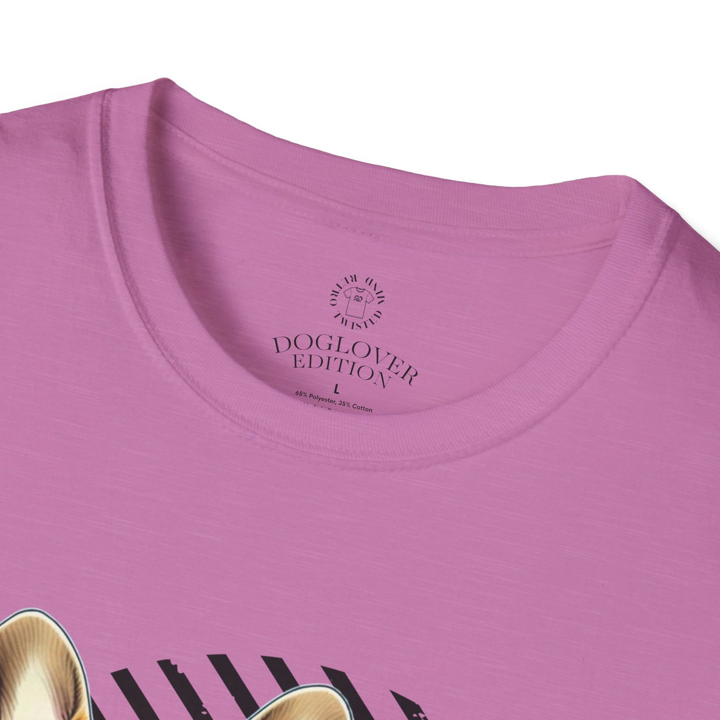 Pure Love French Bulldog Unisex Softstyle T-Shirt