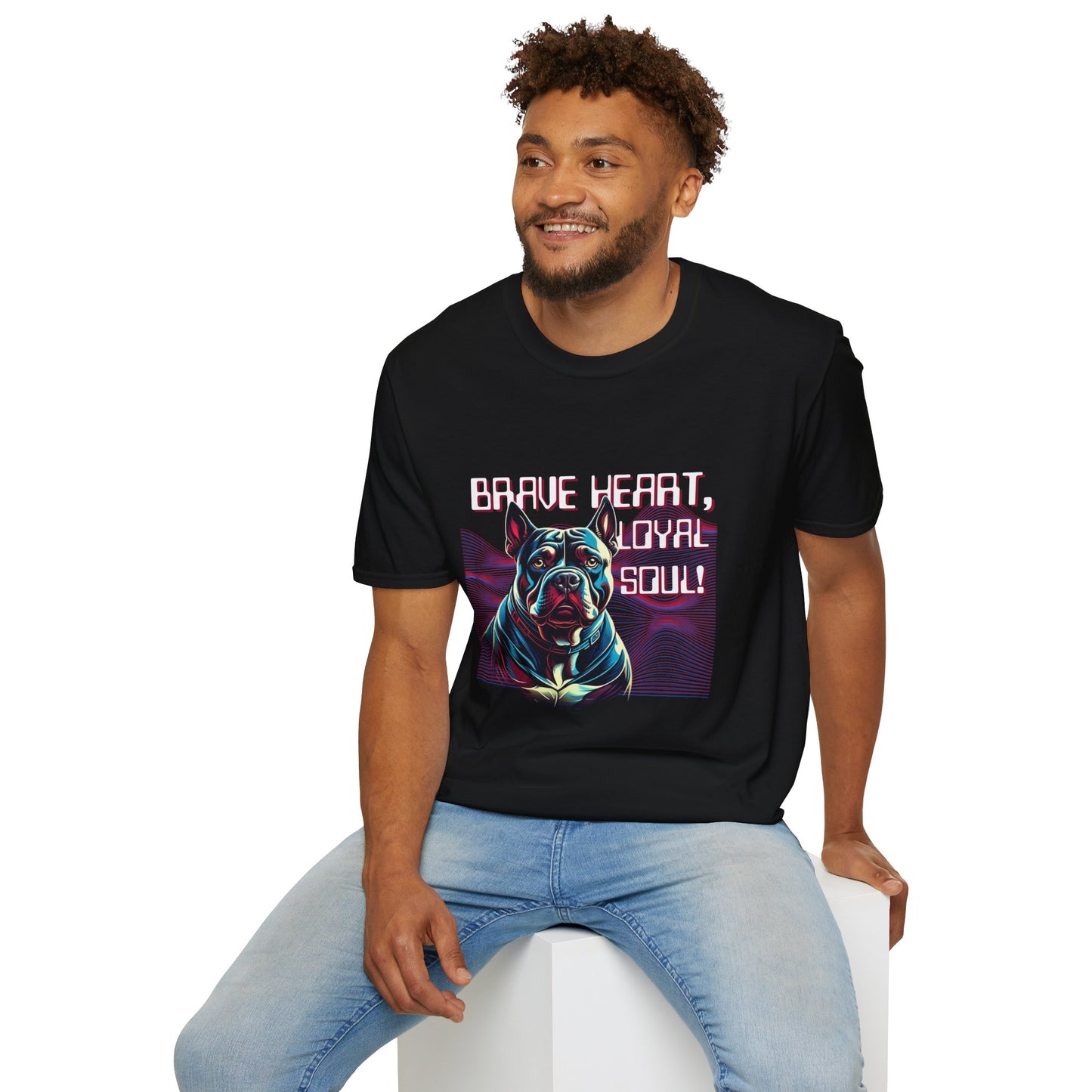 Brave Heart Loyal Soul Unisex Softstyle T-Shirt