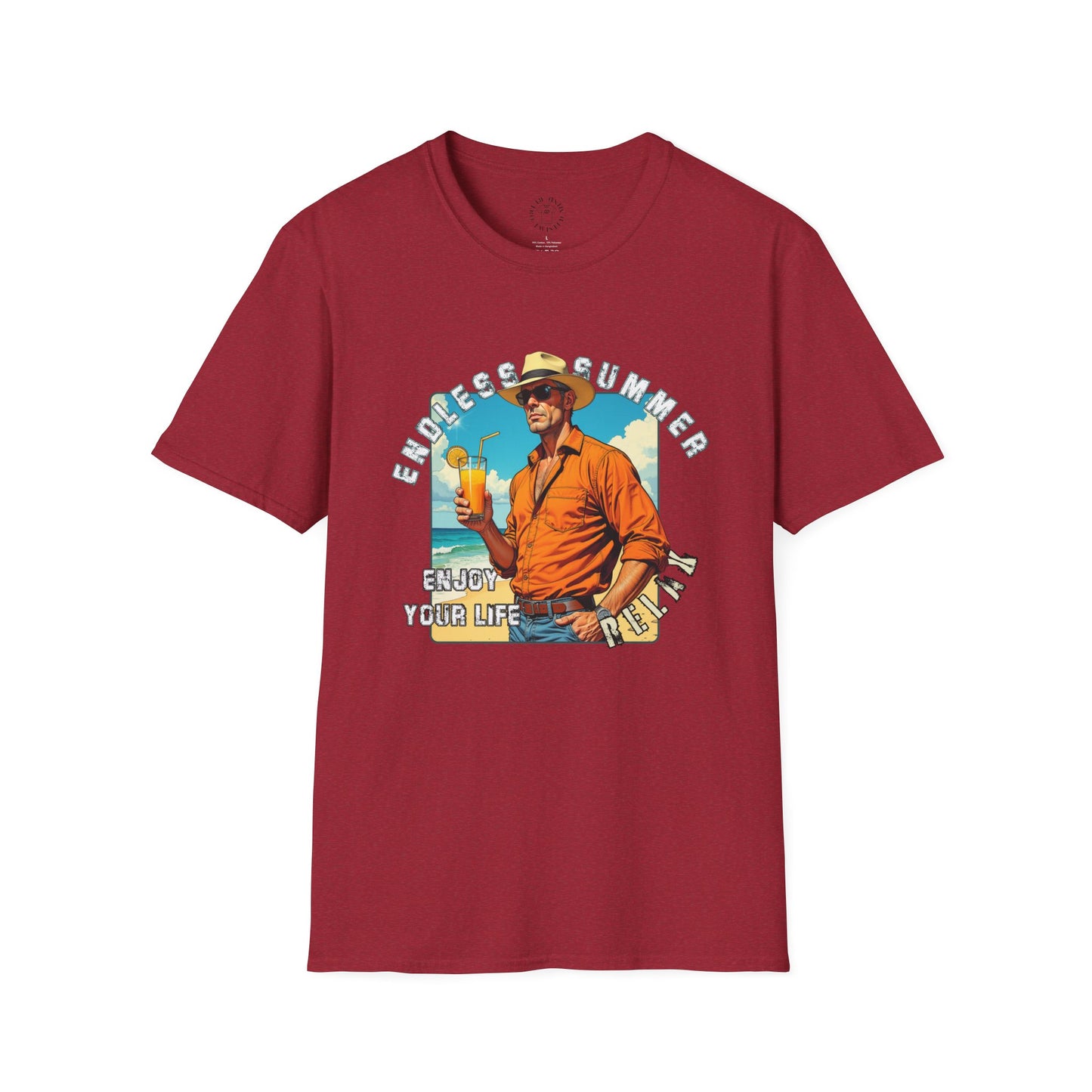 Endless Summer Unisex Softstyle T-Shirt – Enjoy Your Life Graphic Tee
