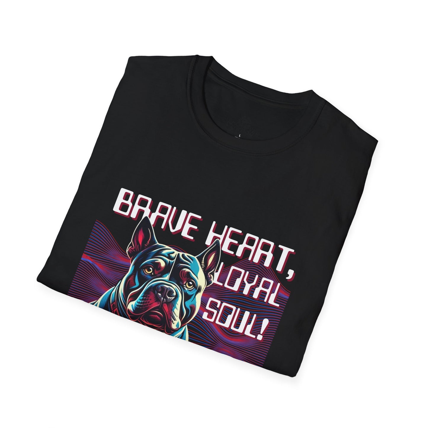 Brave Heart Loyal Soul Unisex Softstyle T-Shirt