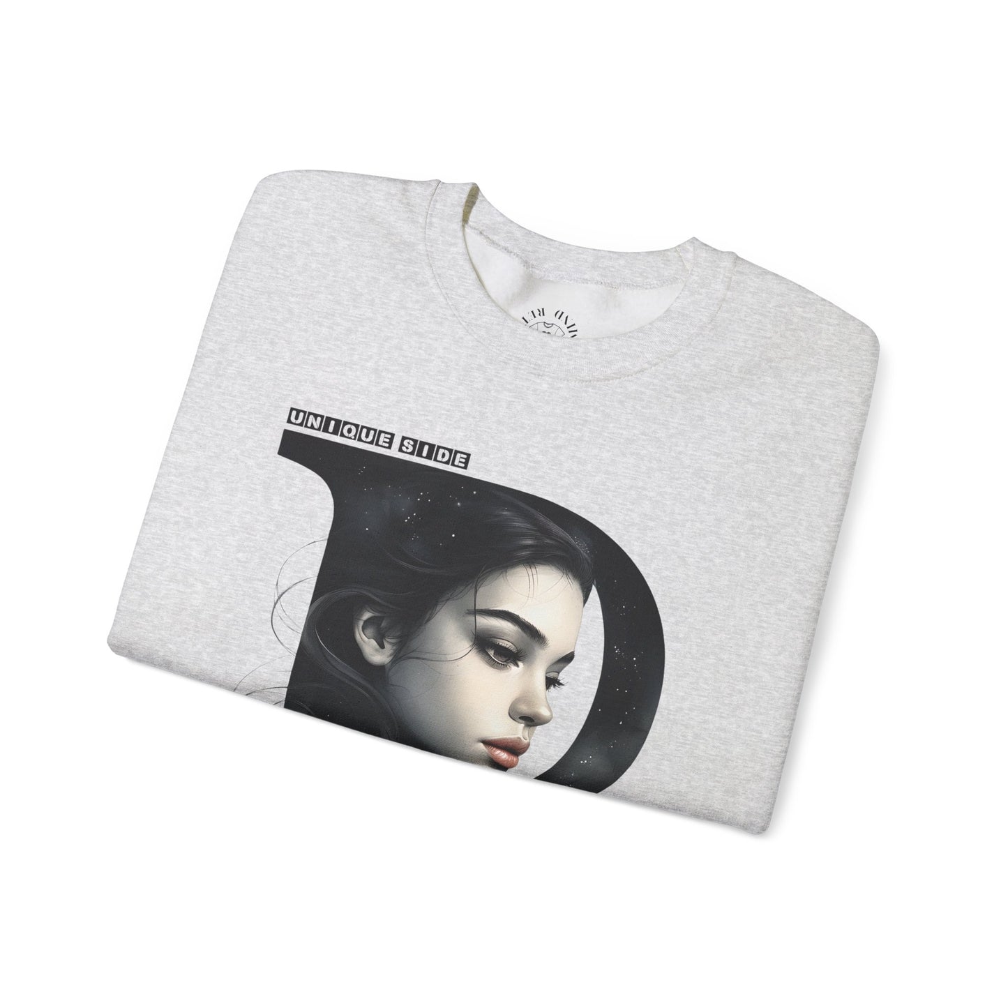 Letter P, Stylish Artistic Sweatshirt, Trendy Crewneck, Graphic Sweater, Cozy Unisex Top, Unique Gift for Art Lovers, Everyday Comfort