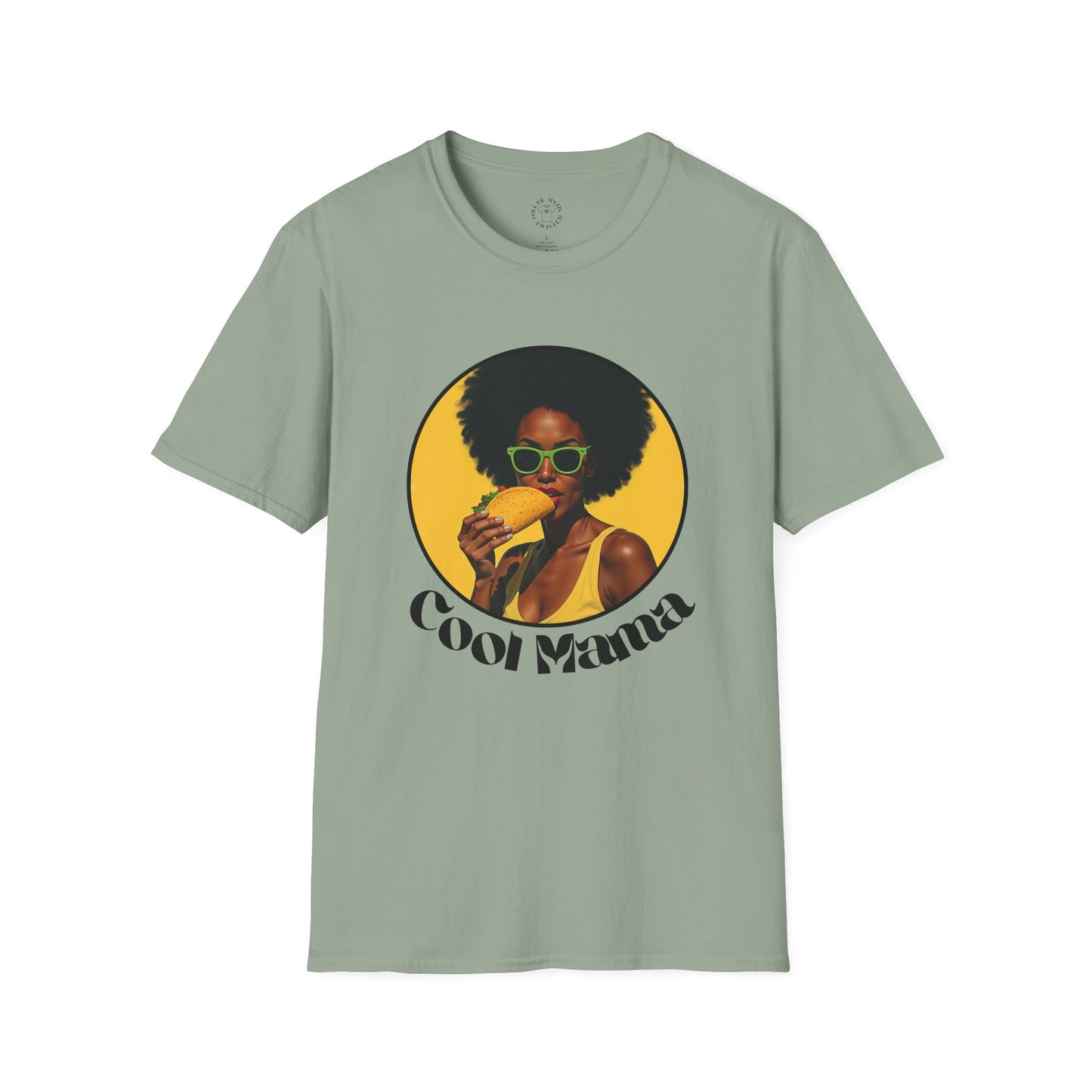 Cool Mama Unisex Softstyle T-Shirt - Fun & Funky Graphic Tee for Moms,mom