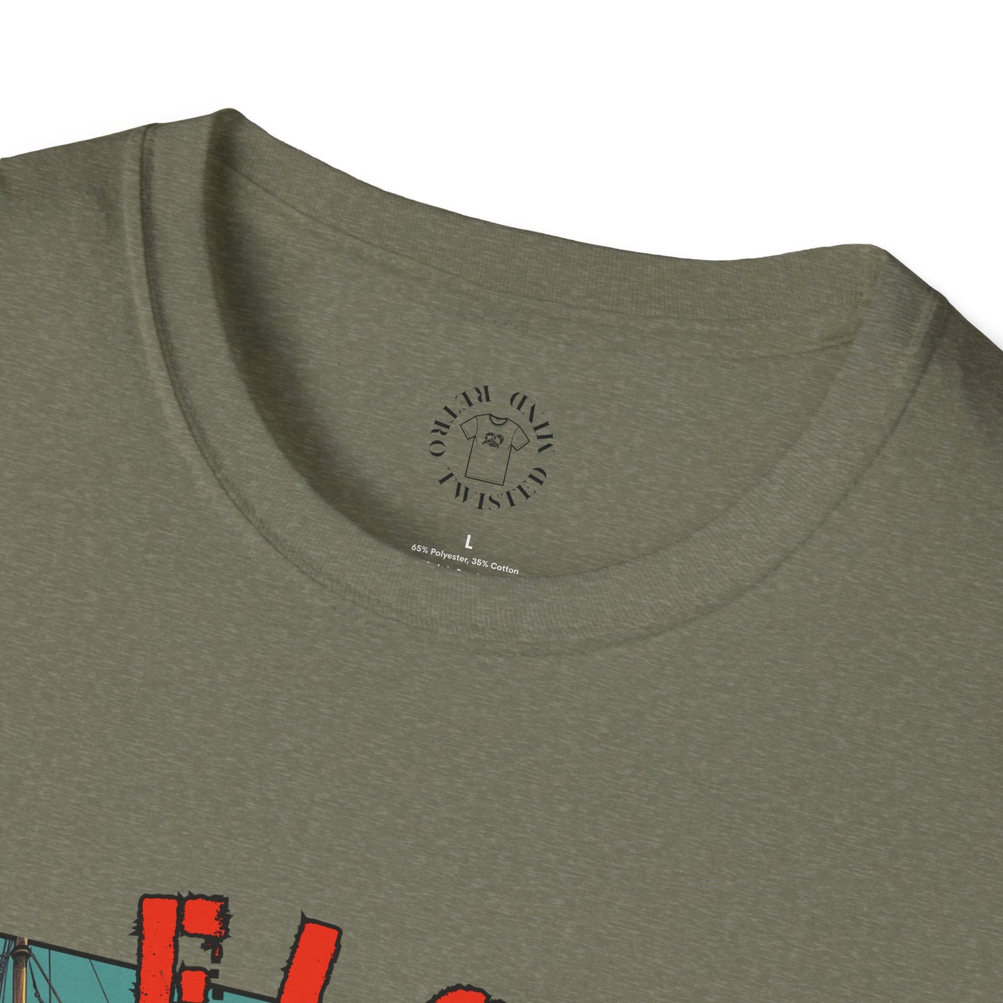 Florida Chill Unisex Softstyle T-Shirt | Vintage Beach Vibe Tee, manatee