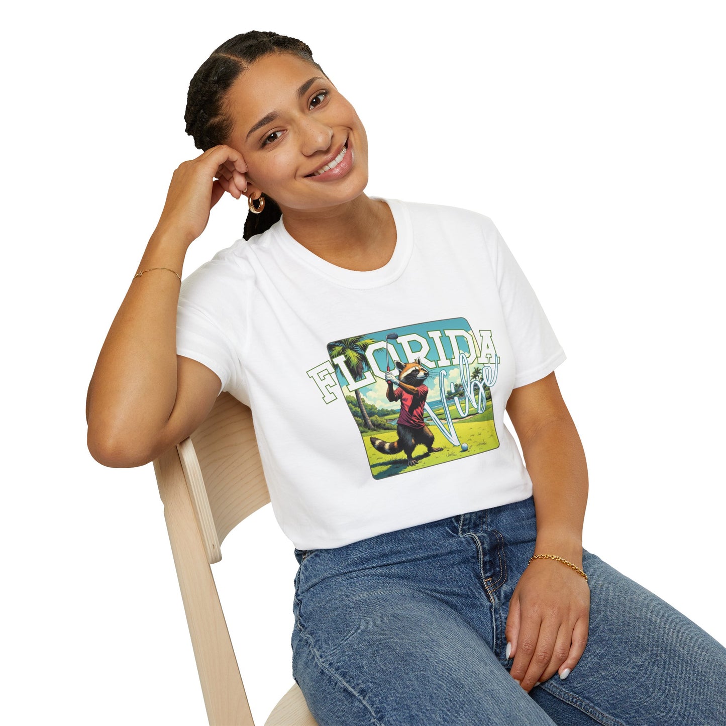 Florida Adventure Unisex Softstyle T-Shirt - Fun Outdoor Vibes, golf, Florida,sport