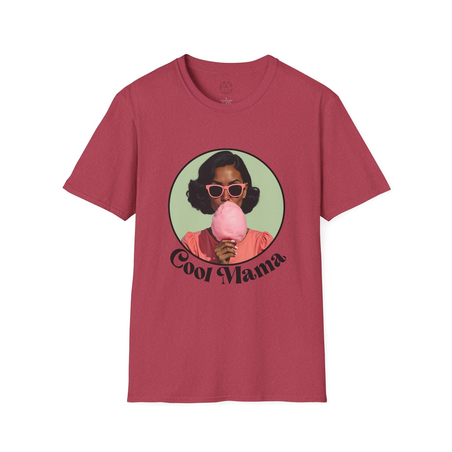 Cool Mama Graphic Unisex Softstyle T-Shirt - Perfect for Moms, Fun Gift for Mother's Day