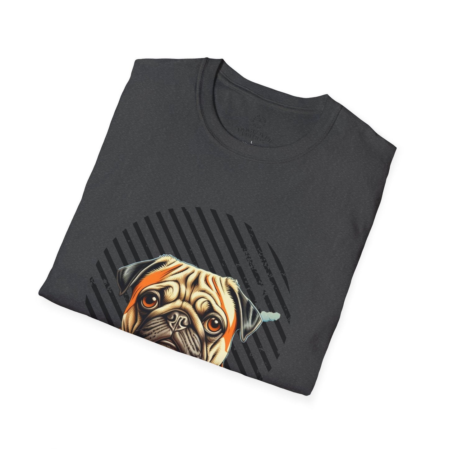 Pure Love Pug T-Shirt - Unisex Softstyle Tee