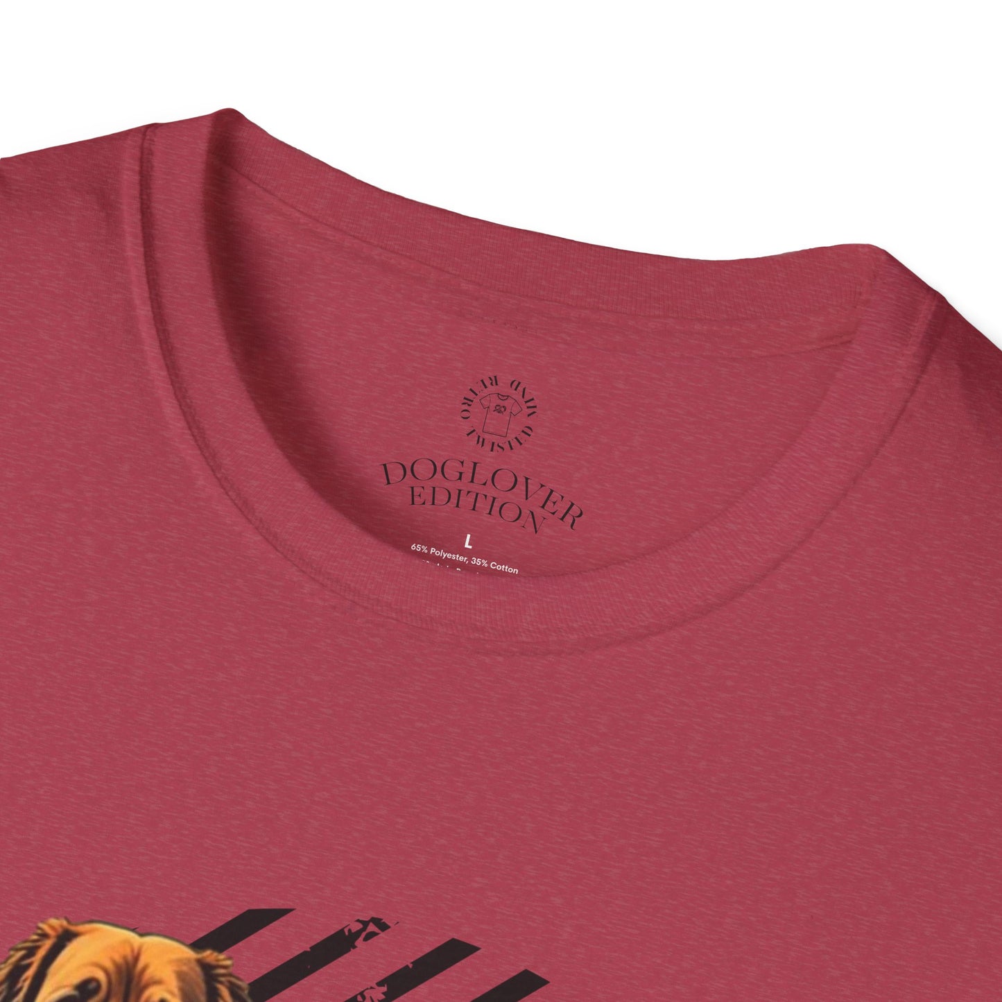 Pure Love Dog Unisex Softstyle T-Shirt - Perfect Gift for Pet Lovers
