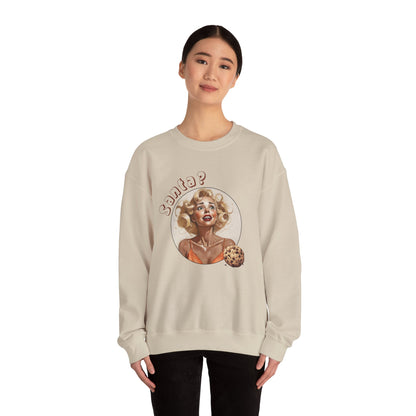 Funny Cookie Lover Sweatshirt - Retro Design - Santa? Christmas