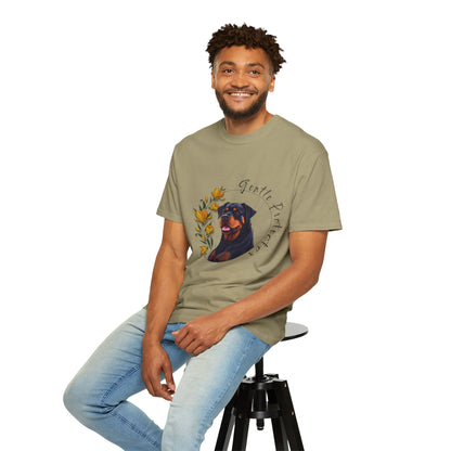 Gentle Protector Unisex Garment-Dyed T-Shirt - Dog Lover Apparel