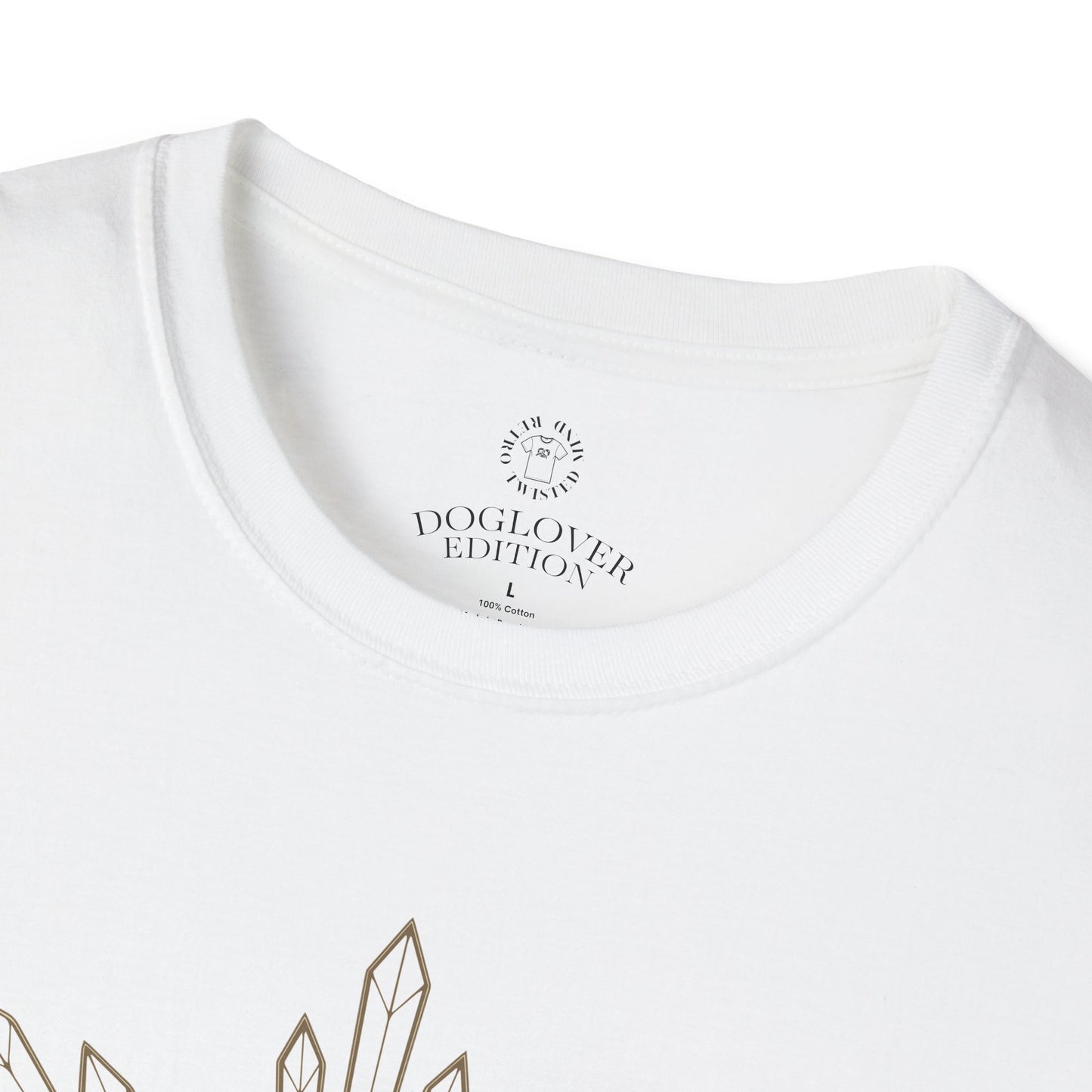 Golden Heart Dog Lover Unisex Softstyle T-Shirt