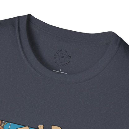 Florida Alligator Unisex Softstyle T-Shirt - Retro Vibe Casual Tee,vacation ,florida,