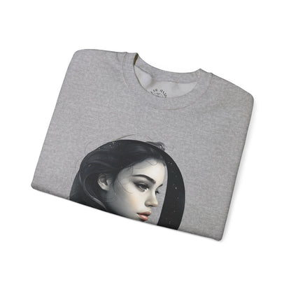 Letter O, Stylish Artistic Sweatshirt, Trendy Crewneck, Graphic Sweater, Cozy Unisex Top, Unique Gift for Art Lovers, Everyday Comfort
