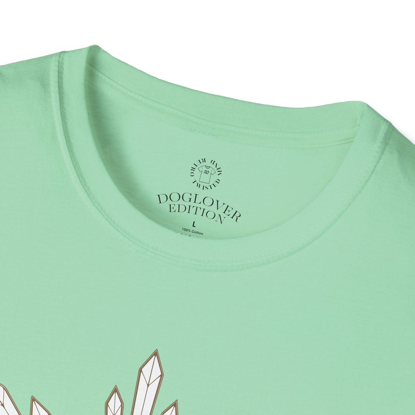 Golden Heart Dog Lover Unisex Softstyle T-Shirt