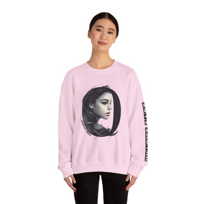 Letter O, Stylish Artistic Sweatshirt, Trendy Crewneck, Graphic Sweater, Cozy Unisex Top, Unique Gift for Art Lovers, Everyday Comfort