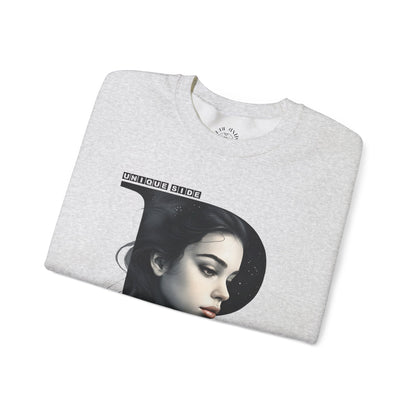 Letter R, Stylish Artistic Sweatshirt, Trendy Crewneck, Graphic Sweater, Cozy Unisex Top, Unique Gift for Art Lovers, Everyday Comfort