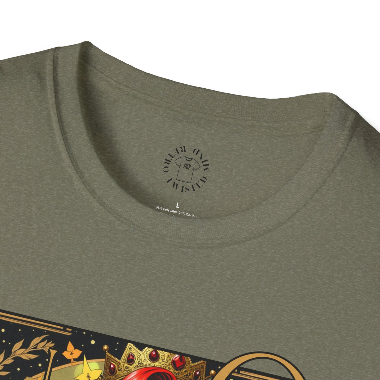 Enchanting Queen Graphic Unisex Softstyle T-Shirt,queen,girl