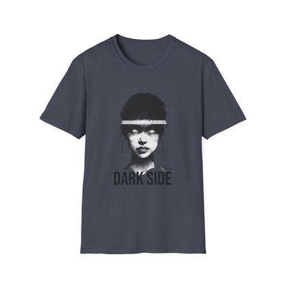 Dark Side Graphic Unisex T-Shirt - Cool Casual Wear, Perfect for Gifting, Music Lovers, or Special Occasions
