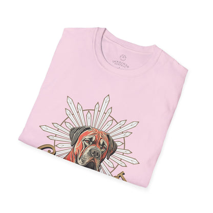 Golden Heart Dog Lover Unisex Softstyle T-Shirt