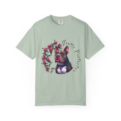 Gentle Protector Dog T-Shirt, Animal Lover Gift, Pet Memorial Tee, Casual Wear, Gift for Dog Owners, Nature T-Shirt