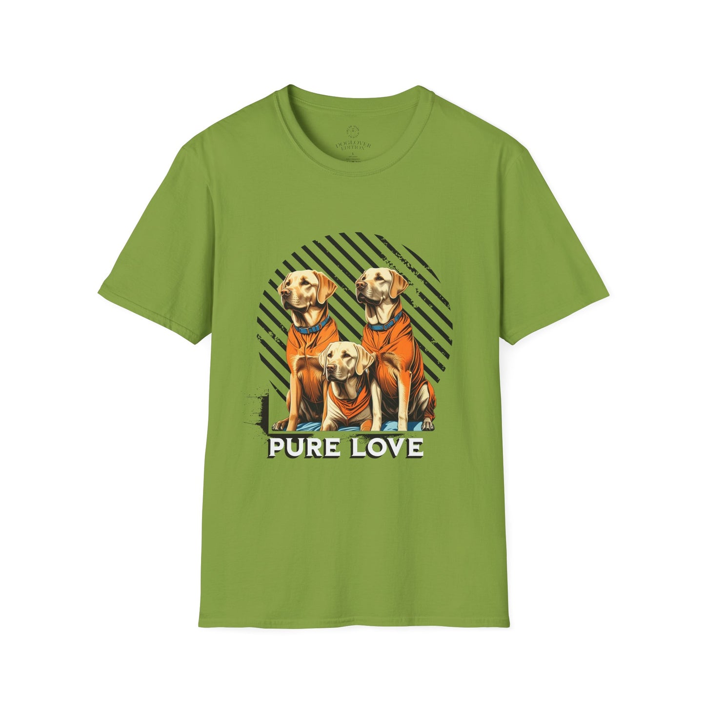 Pure Love Dogs Unisex Softstyle T-Shirt - Perfect Gift for Dog Lovers