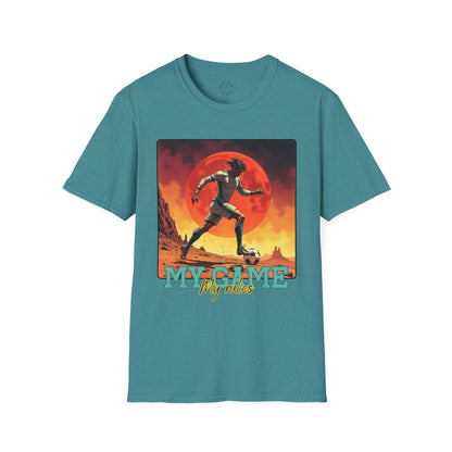 My Game My Rules Unisex Softstyle T-Shirt,soccer ,sport