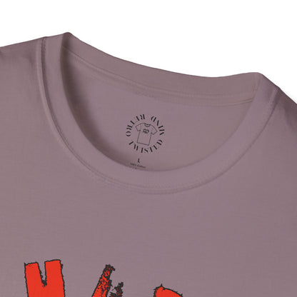 Whimsical Cow Graphic Unisex Softstyle T-Shirt - 'What bull Shhh...'