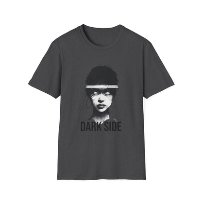 Dark Side Graphic Unisex T-Shirt - Cool Casual Wear, Perfect for Gifting, Music Lovers, or Special Occasions