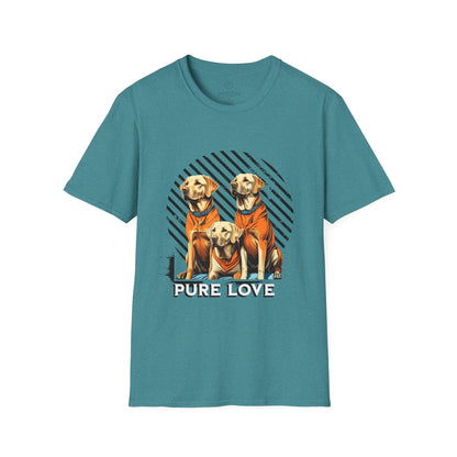 Pure Love Dogs Unisex Softstyle T-Shirt - Perfect Gift for Dog Lovers