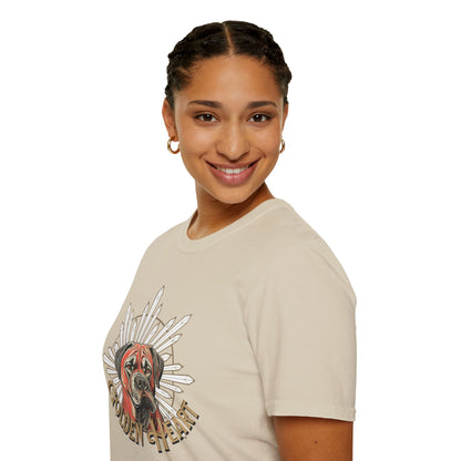 Golden Heart Dog Lover Unisex Softstyle T-Shirt