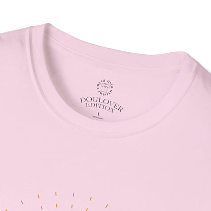 Golden Heart Bulldog Unisex Softstyle T-Shirt