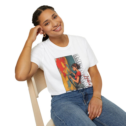 Inspirational Art T-Shirt - "Paint Your Life" Graphic.life.twisted