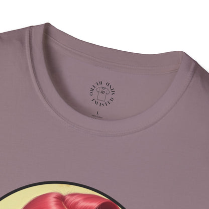 Cool Mama Vintage Graphic Unisex Softstyle T-Shirt,mama,mom and ice cream