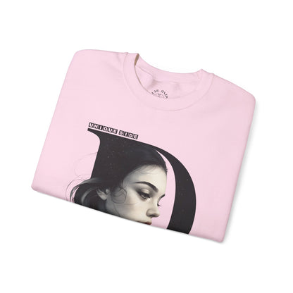 Letter D,Stylish Artistic Sweatshirt, Trendy Crewneck, Graphic Sweater, Cozy Unisex Top, Unique Gift for Art Lovers, Everyday Comfort