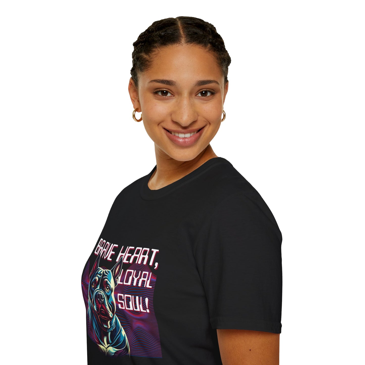 Brave Heart Loyal Soul Unisex Softstyle T-Shirt