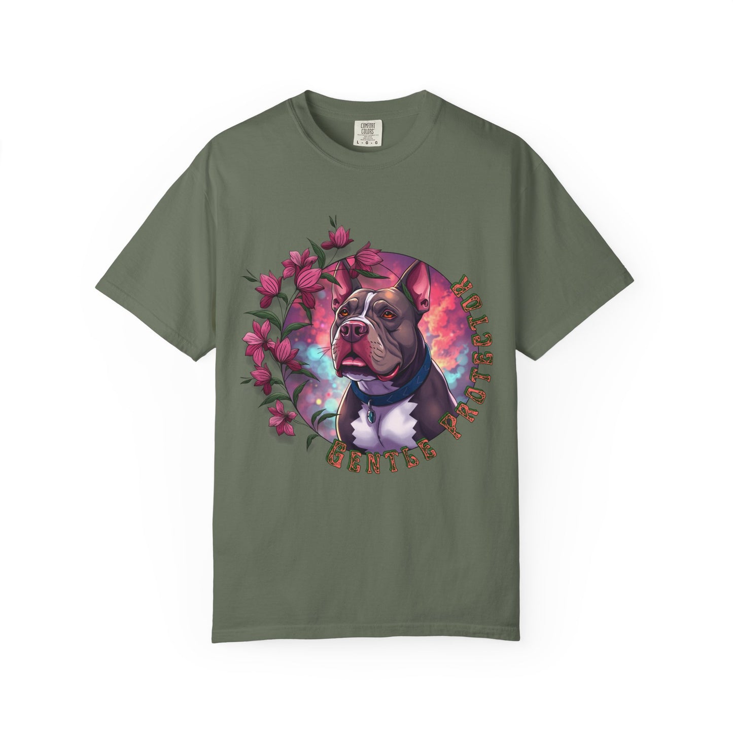 Gentle Protector T-shirt, Dog Lover Gift, Animal Rescue Tee, Pet Awareness Shirt, Mother's Day Present, Casual Everyday Wear