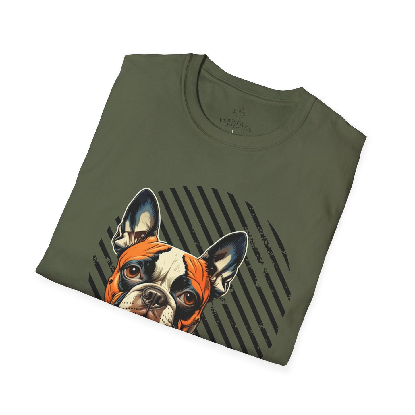 Pure Love French Bulldog Unisex Softstyle T-Shirt