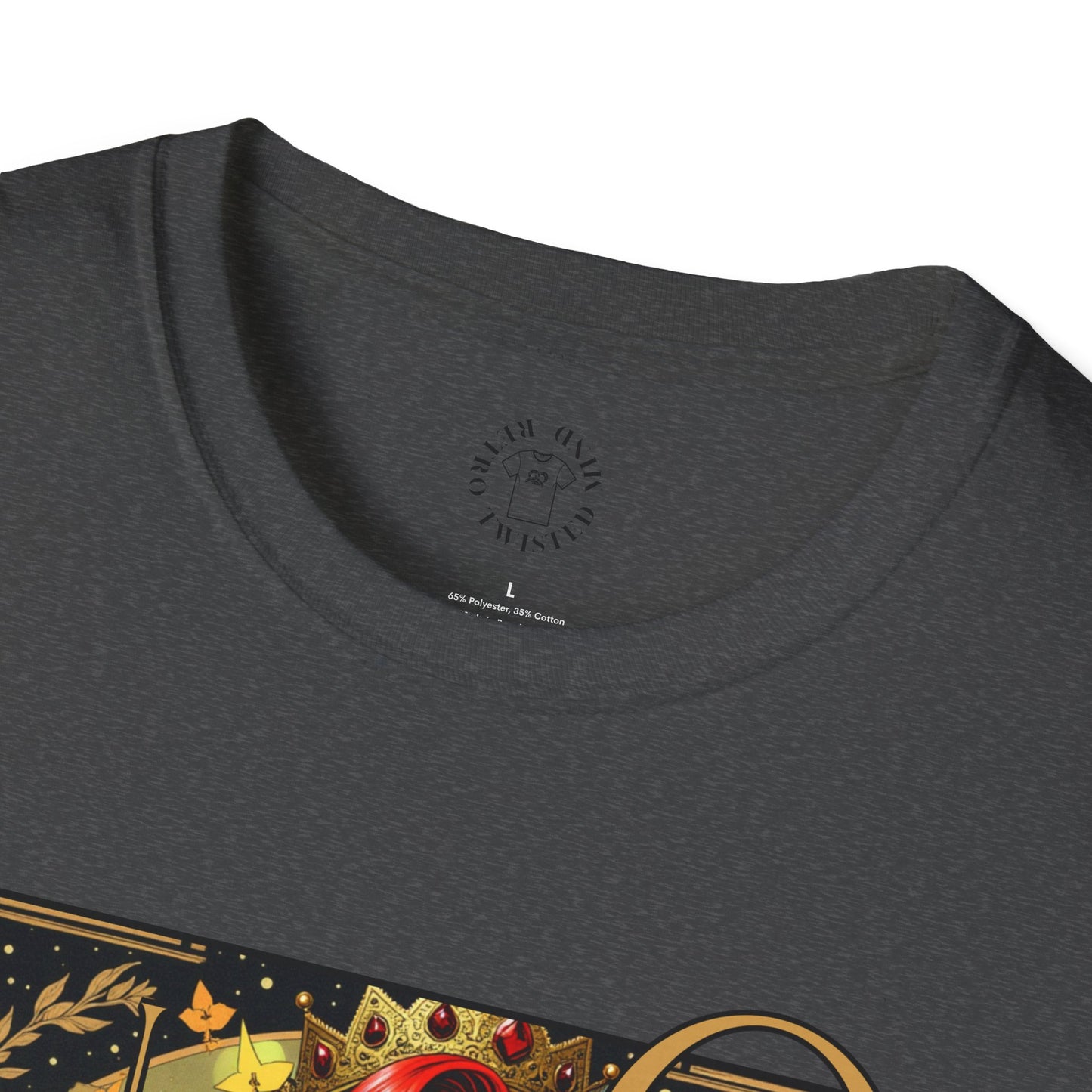 Enchanting Queen Graphic Unisex Softstyle T-Shirt,queen,girl