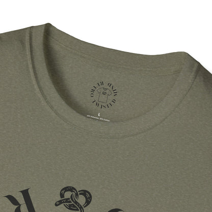 Twisted Mind, Unisex Softstyle T-Shirt - Retro Vibe Graphic Tee, twisted