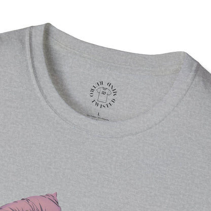Follow your dream,Go Back to Bed Unisex Softstyle T-Shirt - Sleepy Vibe Tee,
