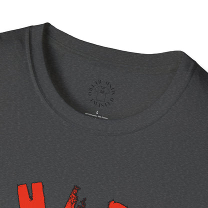 Whimsical Cow Graphic Unisex Softstyle T-Shirt - 'What bull Shhh...'