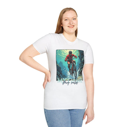 My Game Unisex Softstyle T-Shirt - Perfect for Cyclists and Outdoor Enthusiasts, cycling ,sport