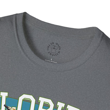Florida Vibe Unisex Softstyle T-Shirt | Relaxed Fit Graphic Tee for Casual Days, Summer and Travel,florida,sport,golf