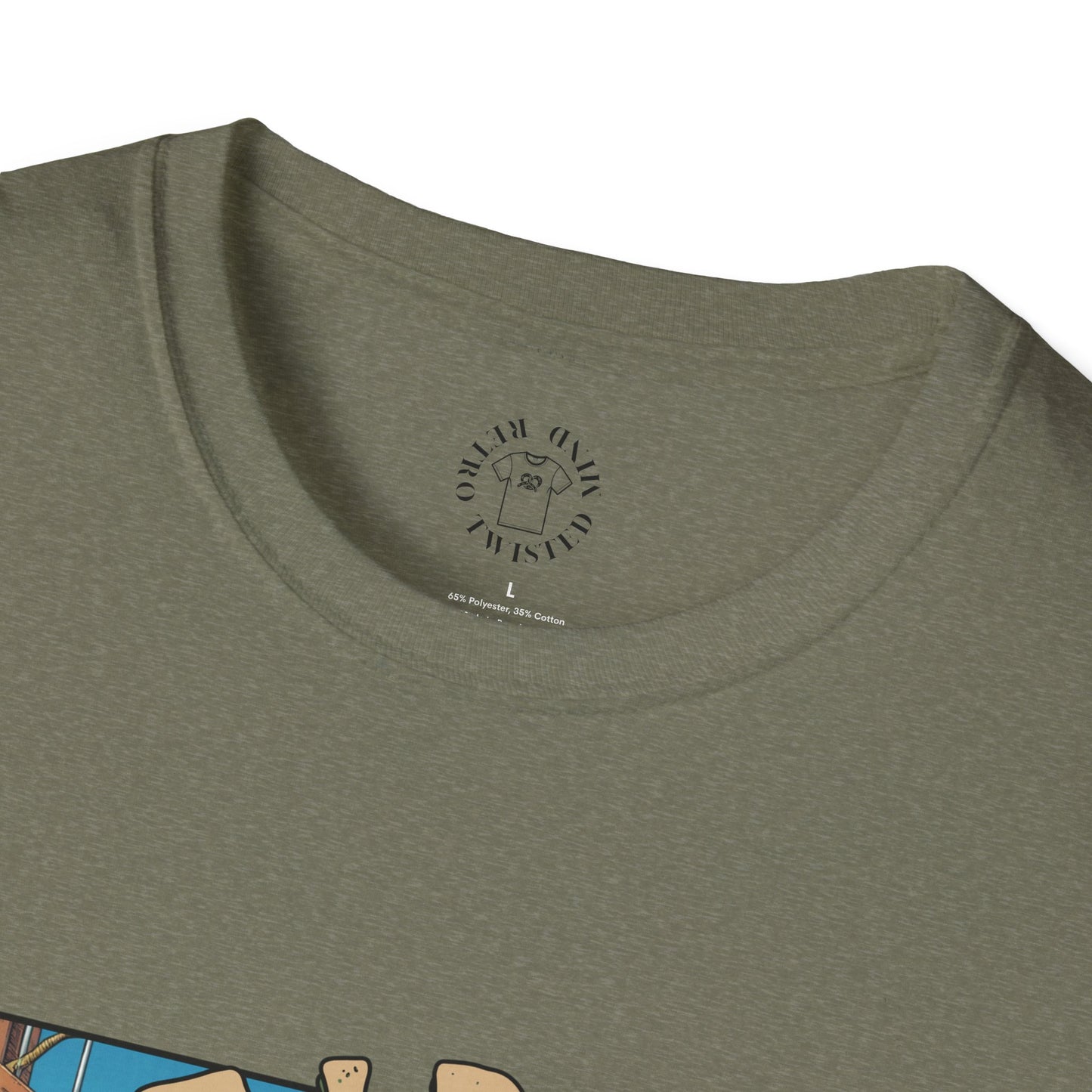 Florida Alligator Unisex Softstyle T-Shirt - Retro Vibe Casual Tee,vacation ,florida,