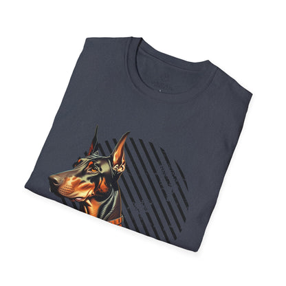 Pure Love Doberman Unisex Softstyle T-Shirt