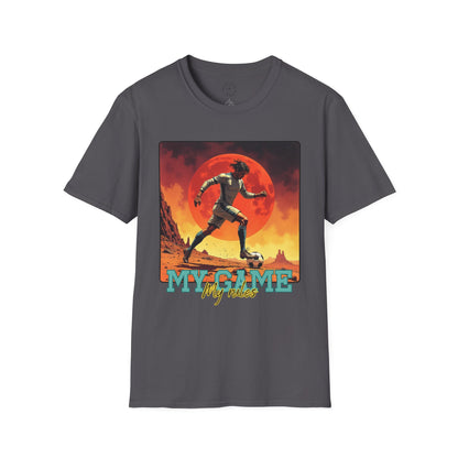 My Game My Rules Unisex Softstyle T-Shirt,soccer ,sport