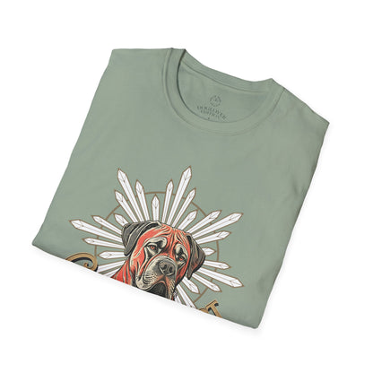 Golden Heart Dog Lover Unisex Softstyle T-Shirt
