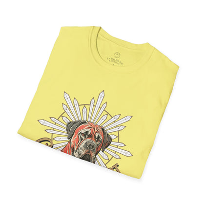 Golden Heart Dog Lover Unisex Softstyle T-Shirt