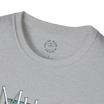 Retro Dinosaur Basketball T-Shirt - Fun Graphic Tee for Sport Enthusiasts, armadillo