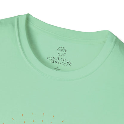 Golden Heart Bulldog Unisex Softstyle T-Shirt
